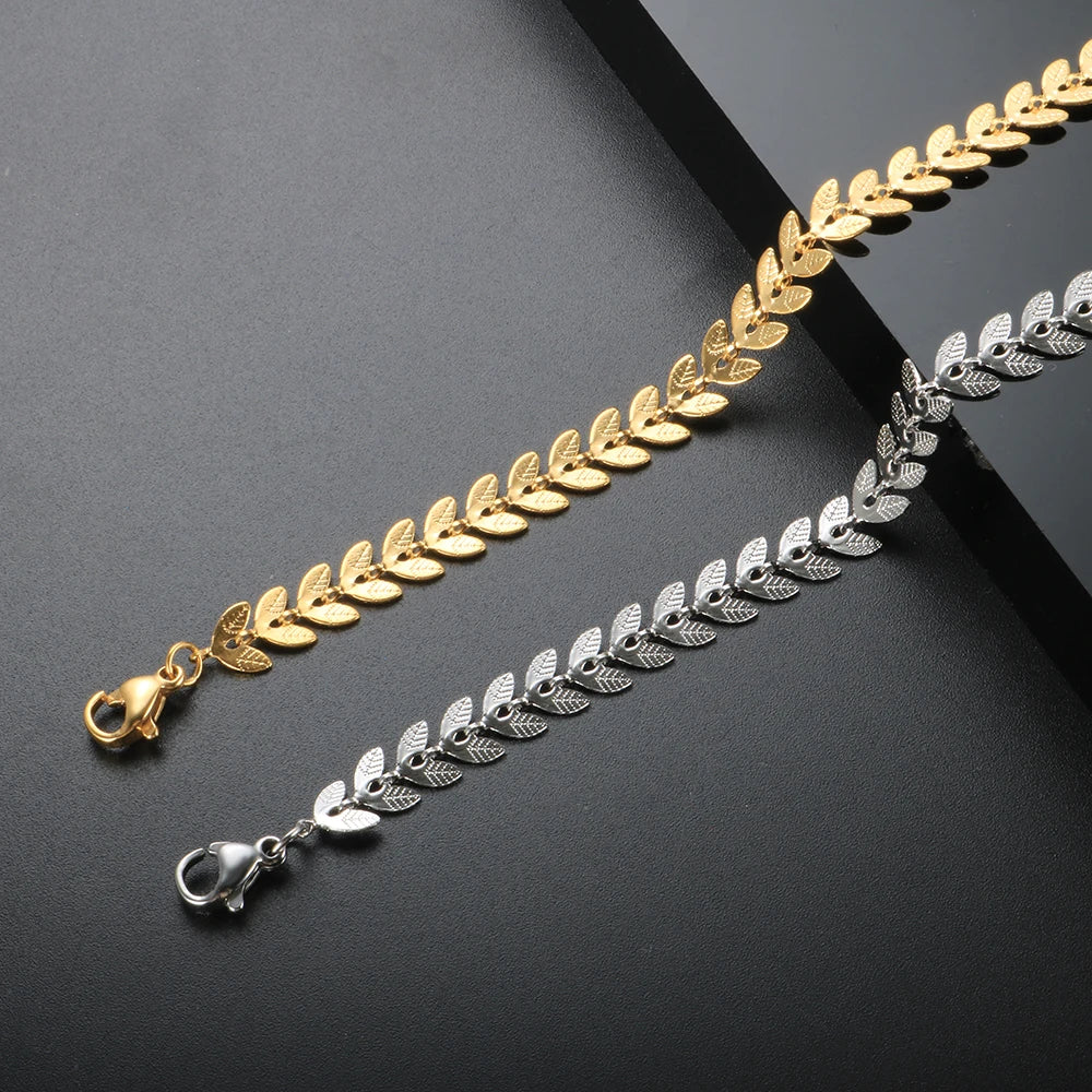 Pulseira Folha Linea Dourata
