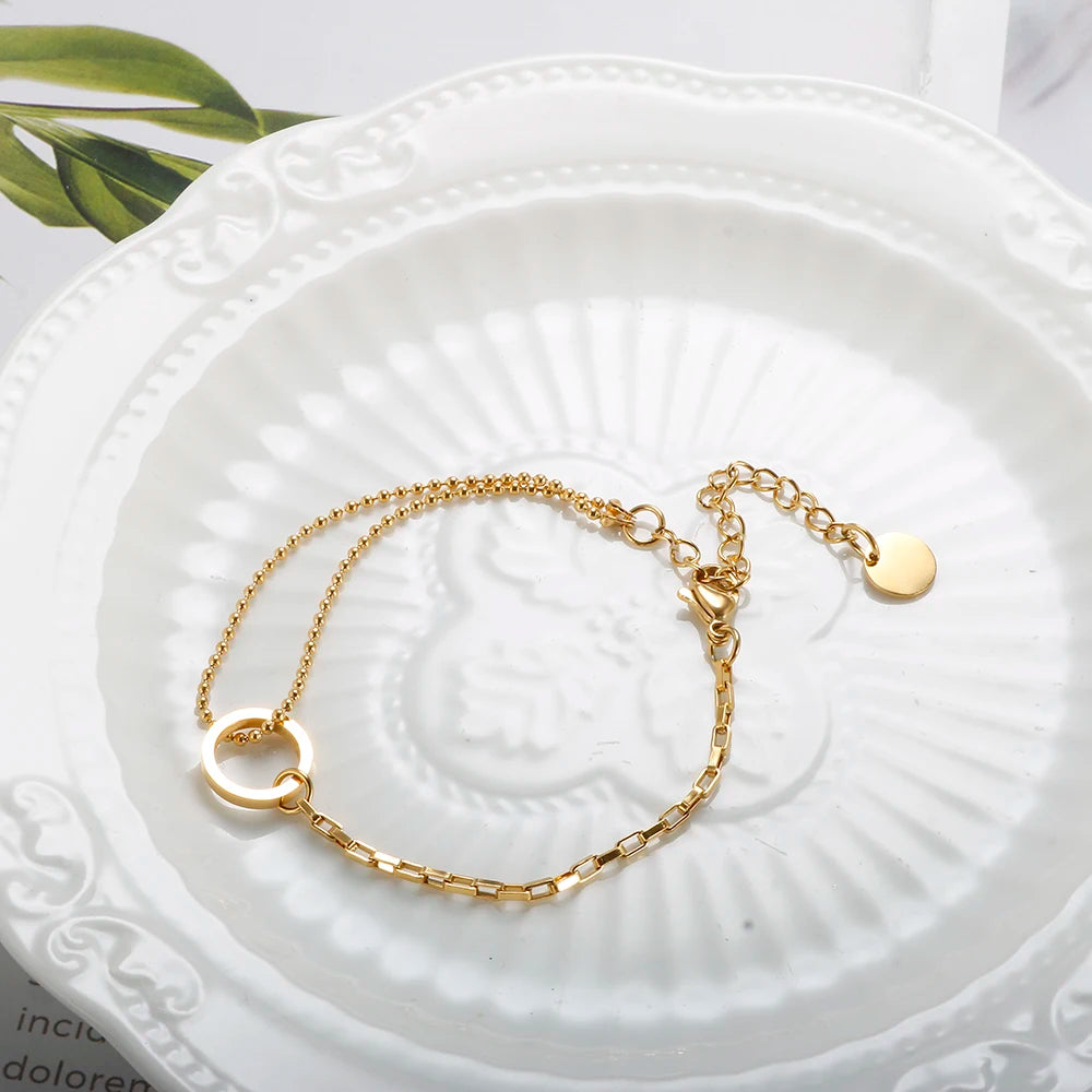 Pulseira Esferas Luce Dourada