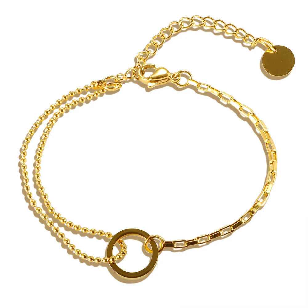 Pulseira Esferas Luce Dourada