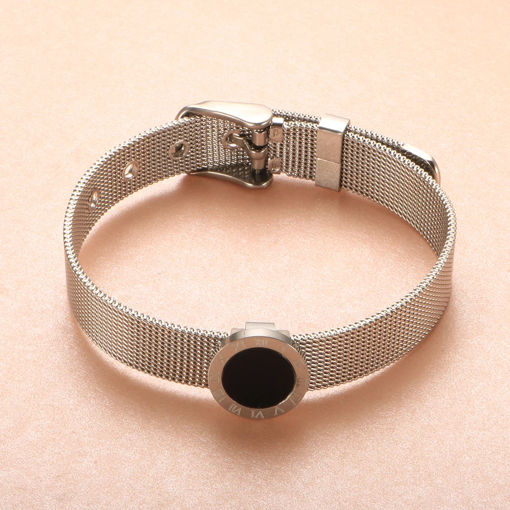Pulseira Roma Eclipse Mesh Dourada