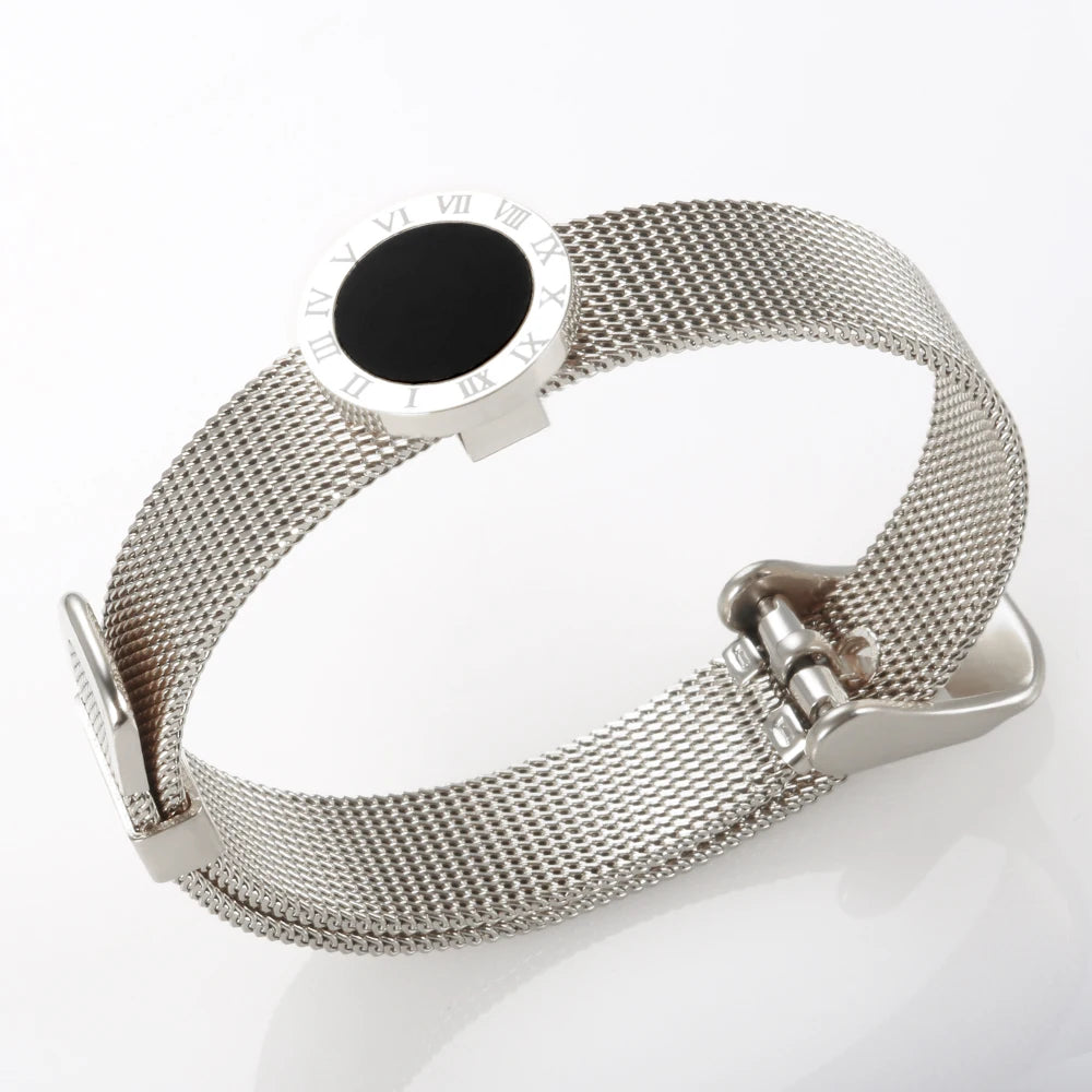 Pulseira Roma Eclipse Mesh Dourada