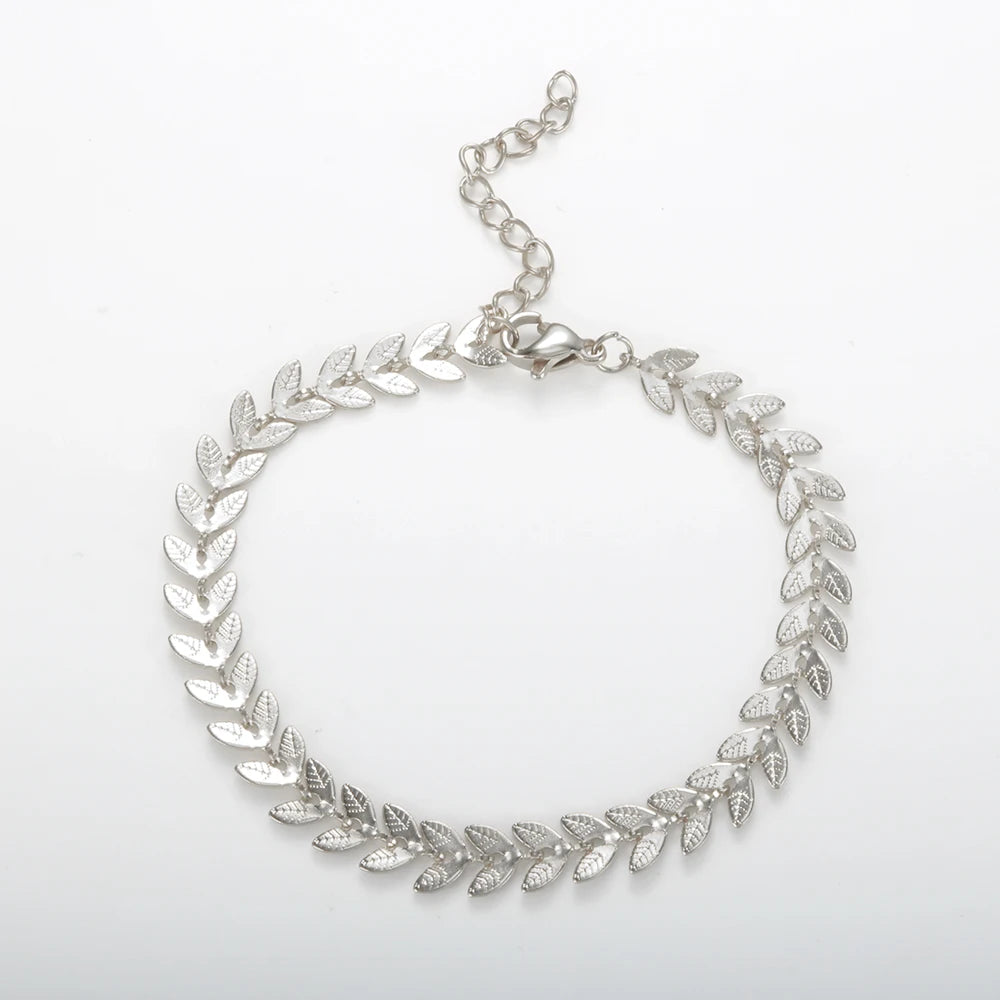 Pulseira Folha Linea Dourata