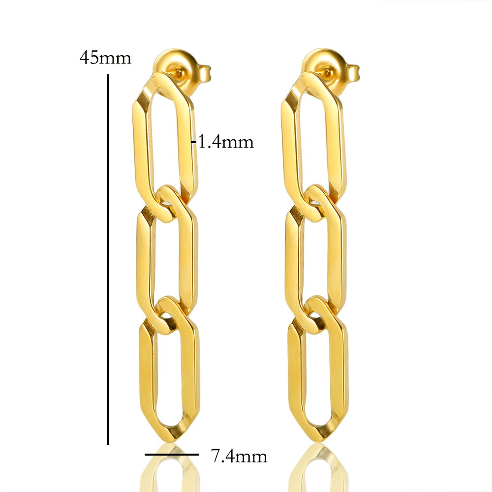 Brinco Corrente Movimento Aureo