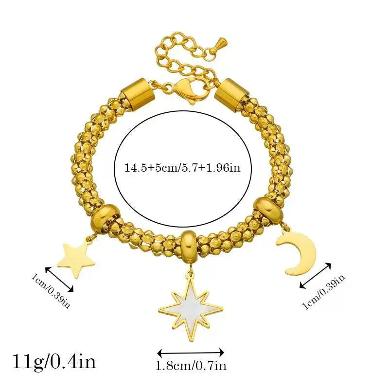 Pulseira Esferas Luce Dourada