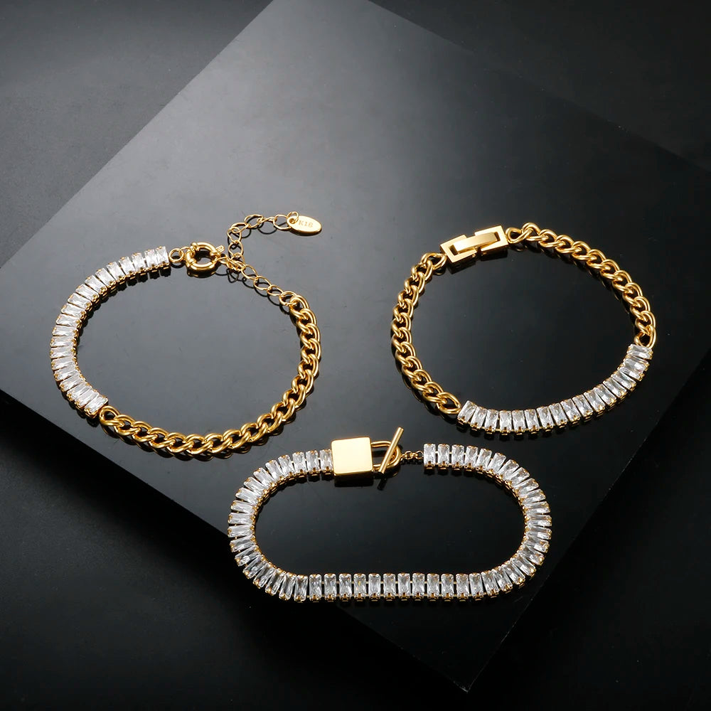 Pulseira Cristallo Milano Pavé