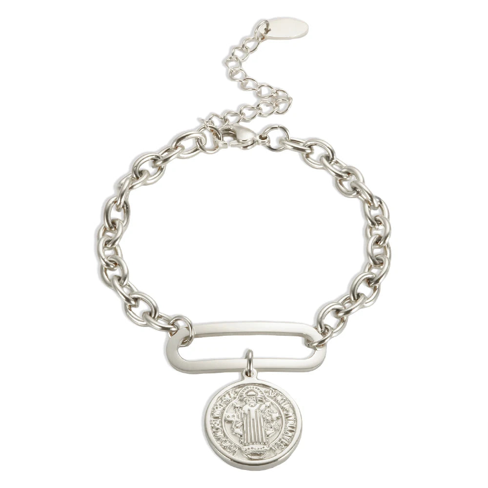 Pulseira Medalha Regina Benedita