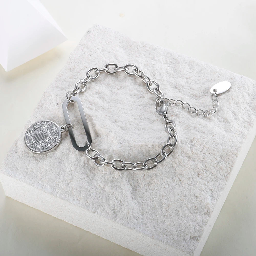 Pulseira Medalha Regina Benedita