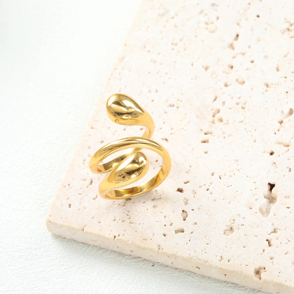 Anel Amalfi Sinuosa