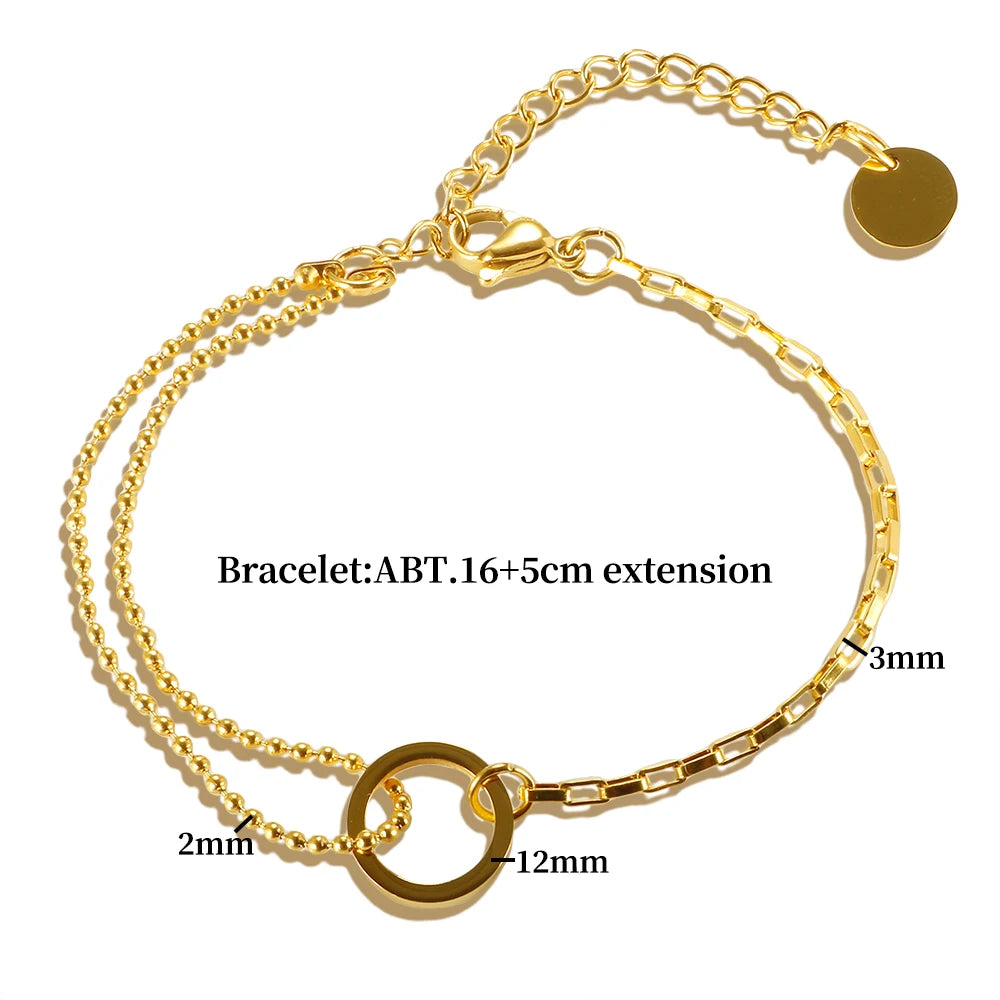 Pulseira Esferas Luce Dourada
