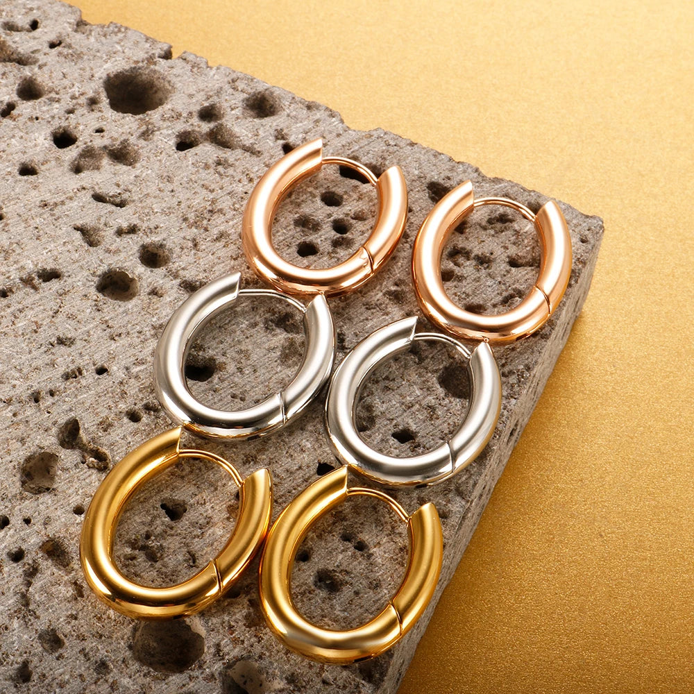 Brinco Argola Martelada