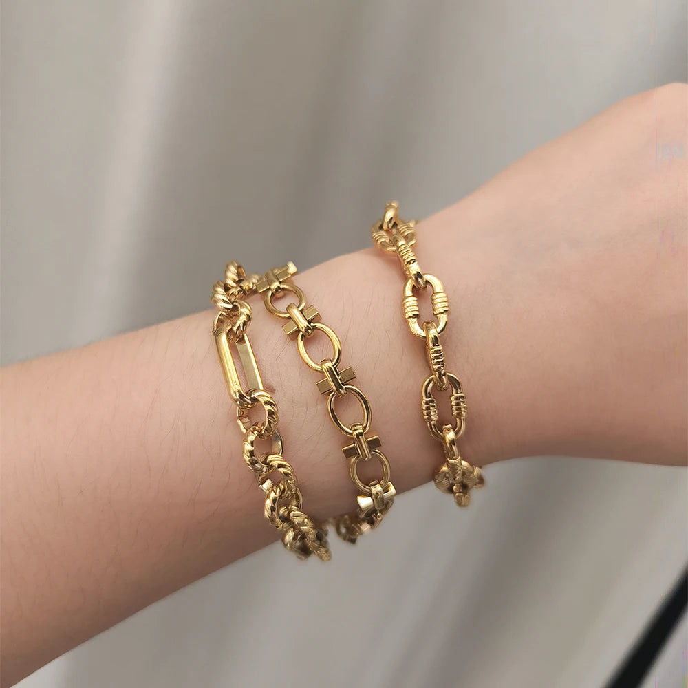 Pulseira Goccia Gioia Dourata