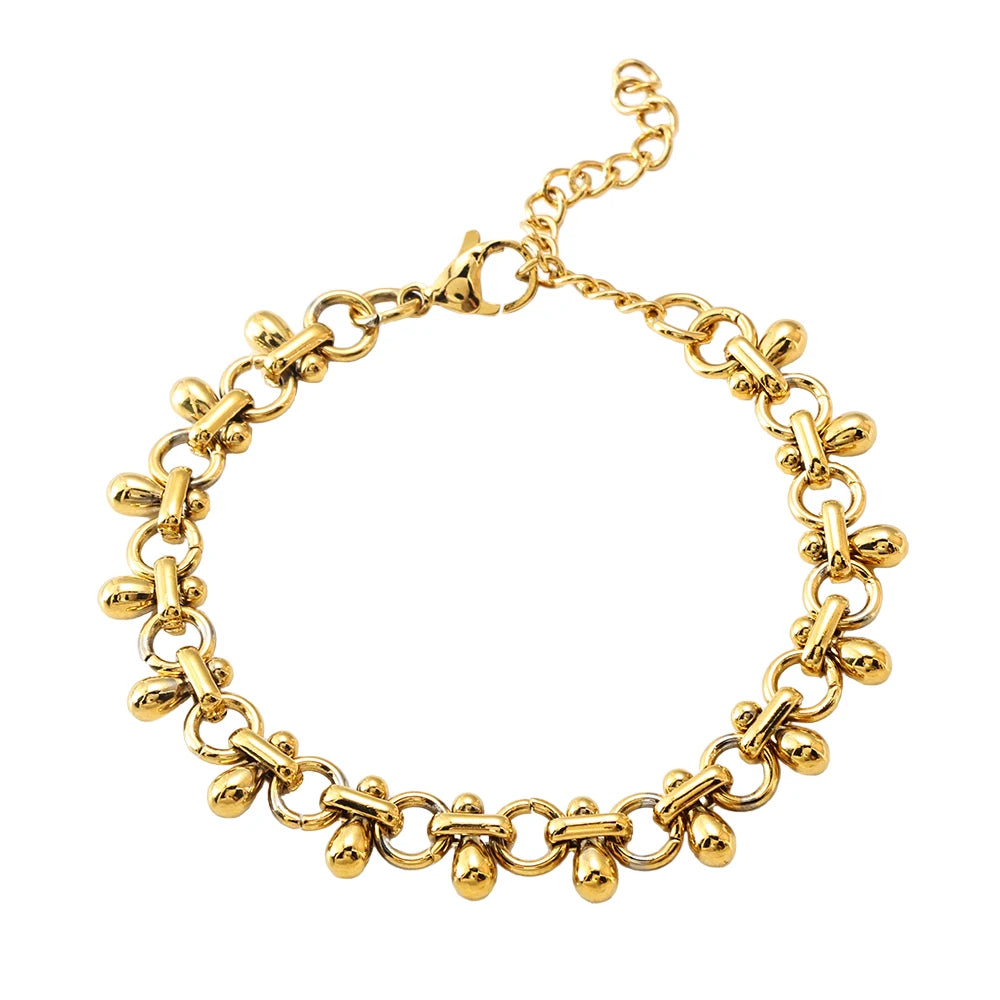 Pulseira Goccia Gioia Dourata
