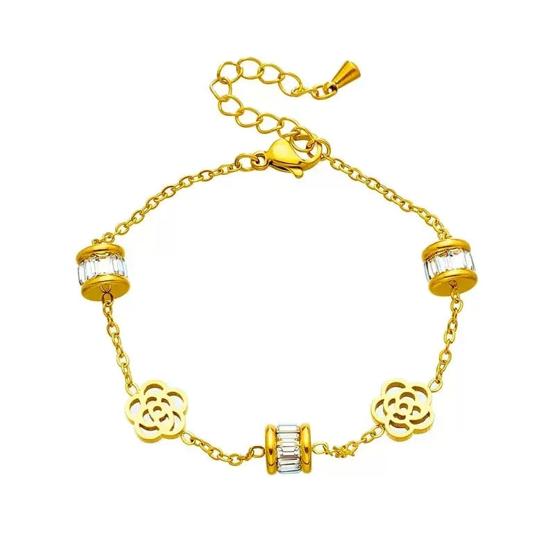 Pulseira Esferas Luce Dourada