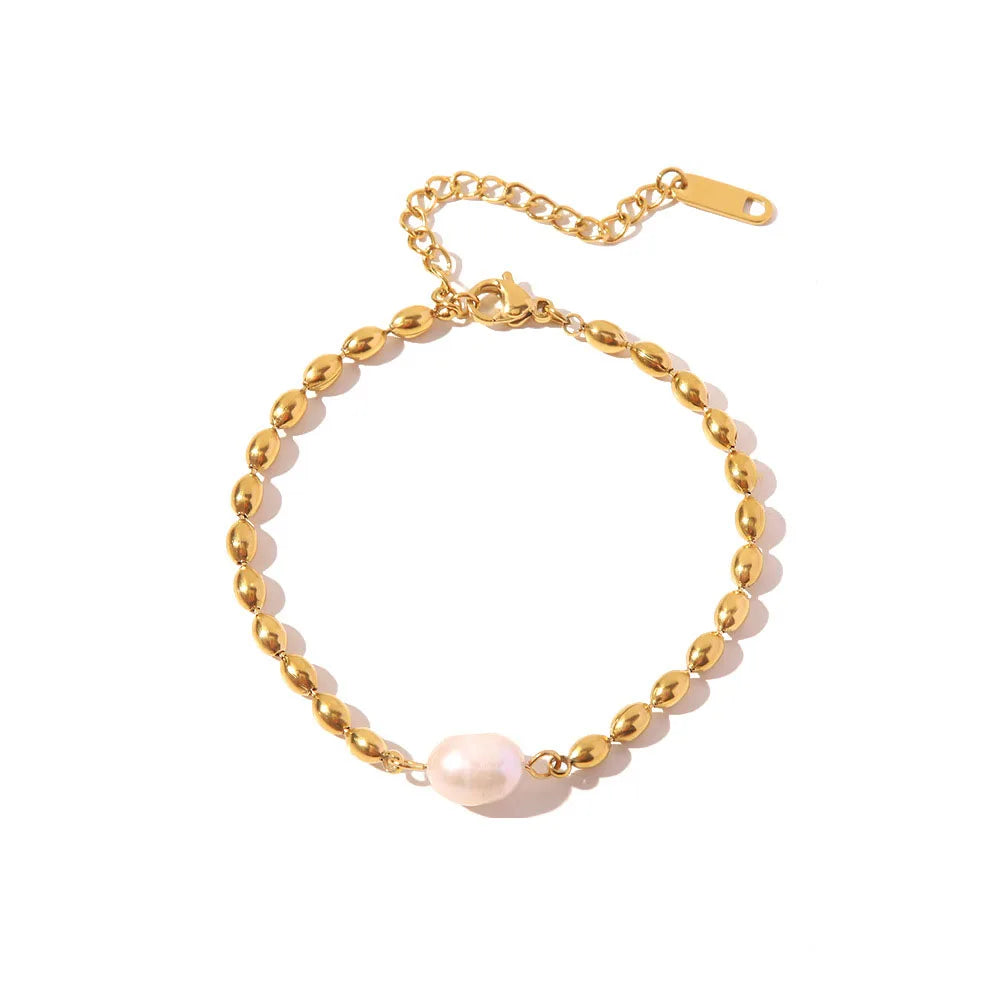 Pulseira Conchiglia Aura Dourada