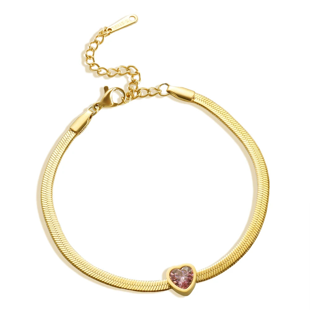 Pulseira Coração Luce Multicolor