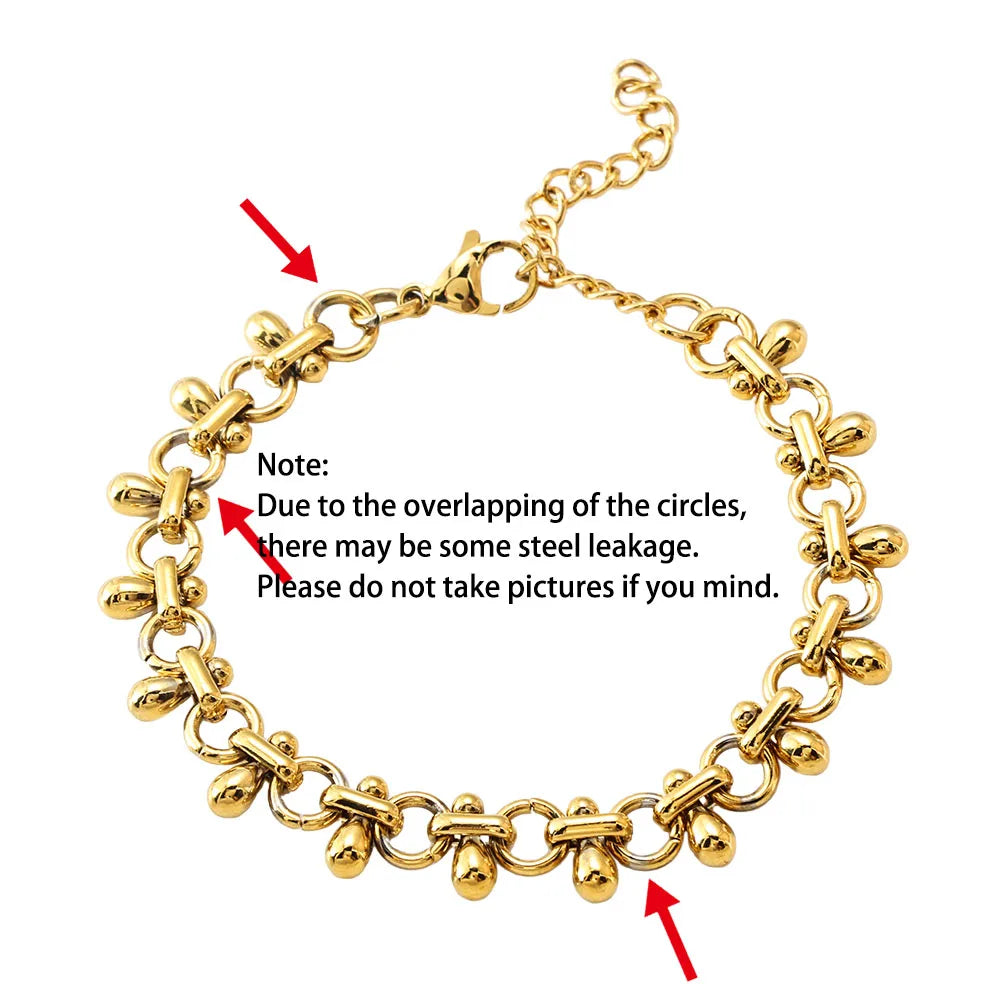 Pulseira Goccia Gioia Dourata